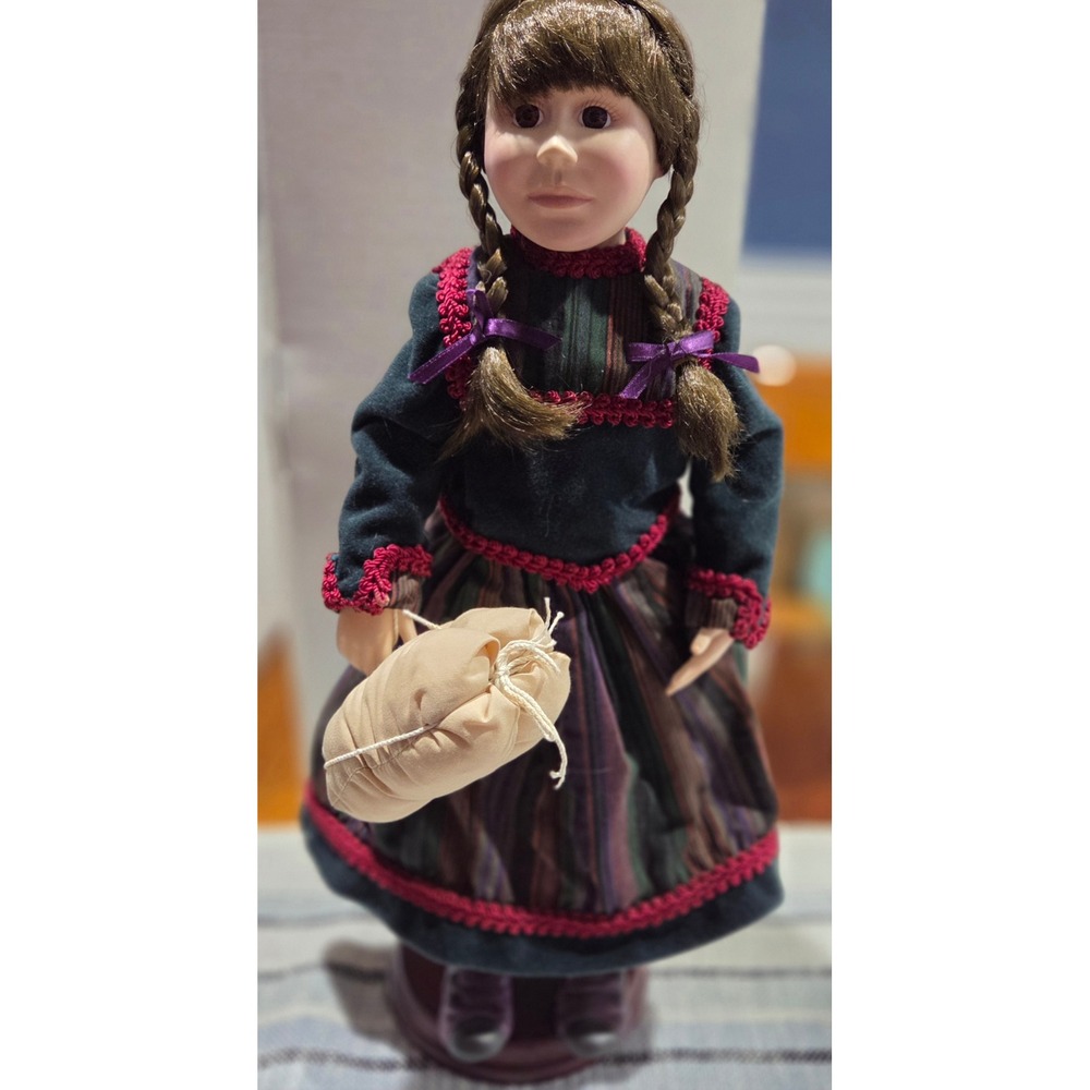 Lenox Katerina The Ellis Island Doll Collection Fine Porcelain Immigrant Doll